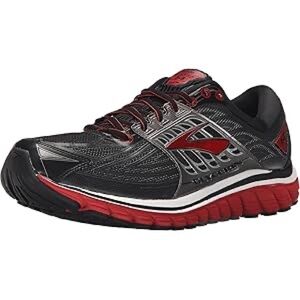 Brooks Black and Red Men's Running Sneaker